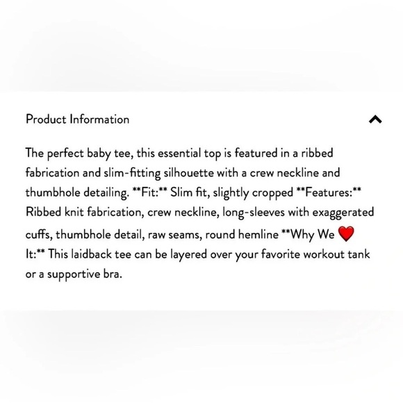 FP Movement Good Karma Long Sleeve Athletic Top - Picture 4 of 5